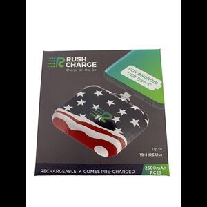 Rush Charge Air RC25 2500mAh Portable Charge for Android USB Type-C